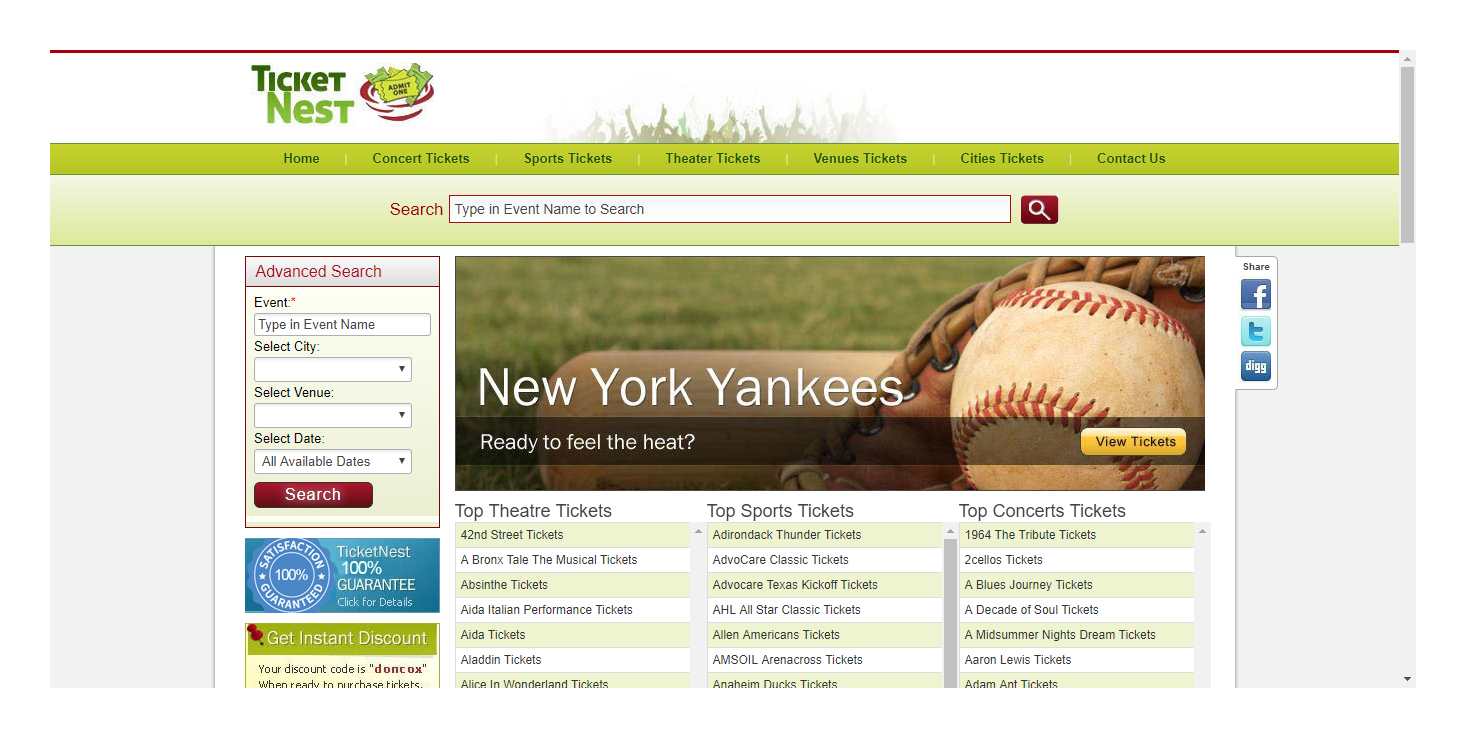 TicketNest Reviews 2020 Is TicketNest Legit & Safe Site?