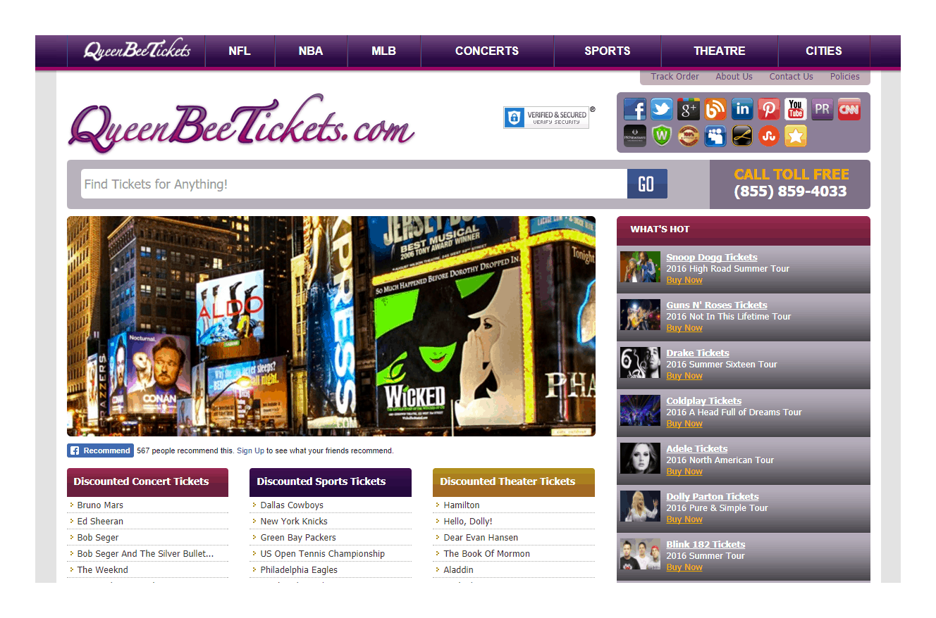 Queen Bee Tickets Reviews 2020 Is QueenBeeTickets Legit?