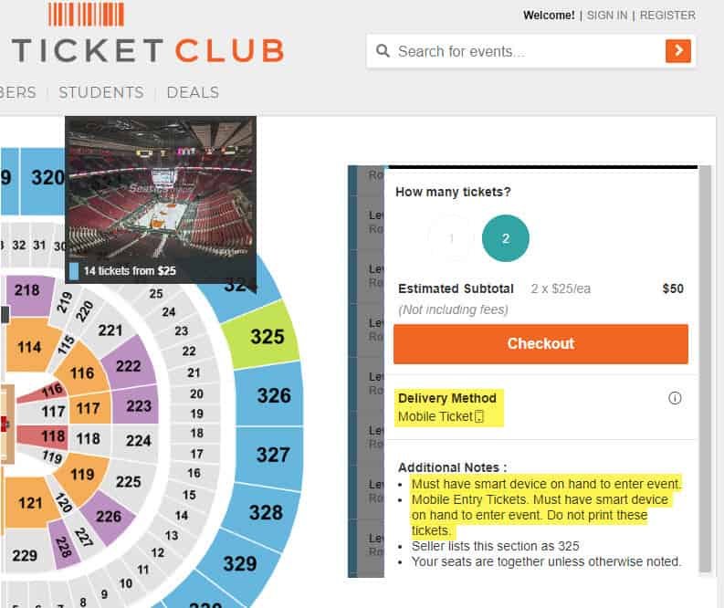 ticketclub reviews 2020 is legit mobile delivery tickets